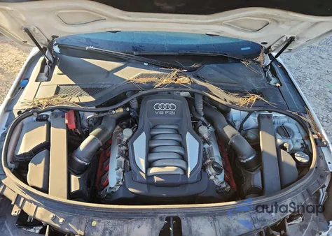 2011 Audi A8 L Quattro z USA, uszkodzony, nr VIN WAURVAFDXBN005671